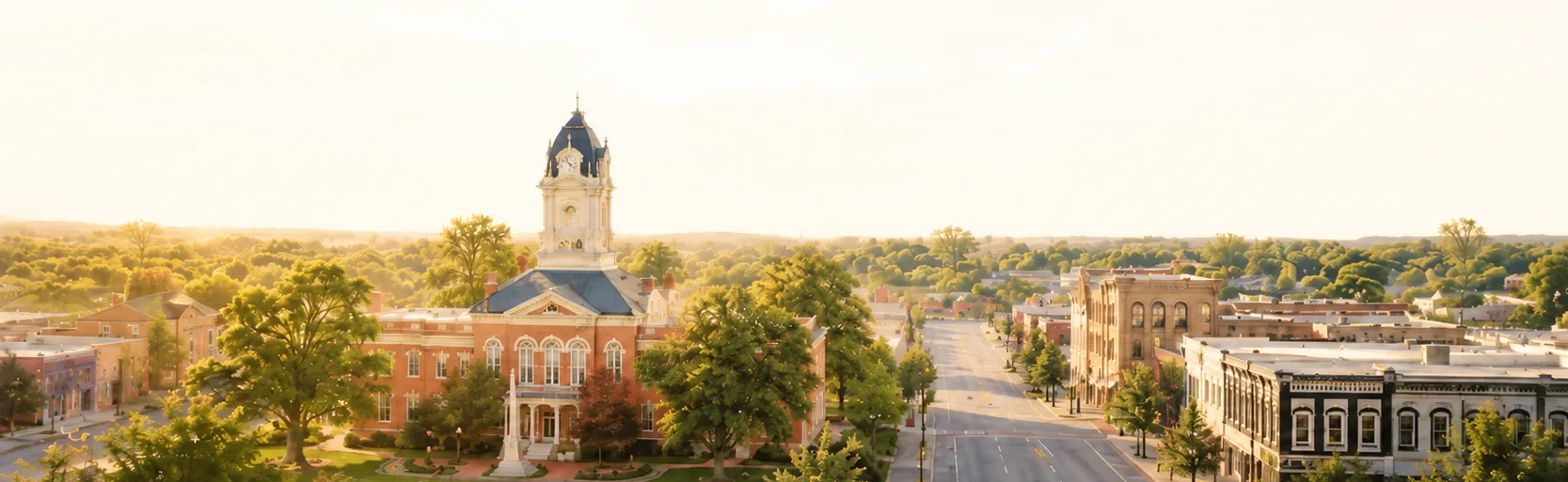 Downtown Monroe, North Carolina